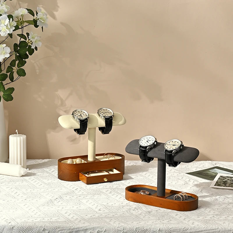 Présentoir Montre Bois Étagère Bracelet Organisateur