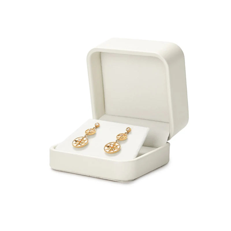 Boite Bijoux Cuir Mariage Bague Collier Multi Couleurs