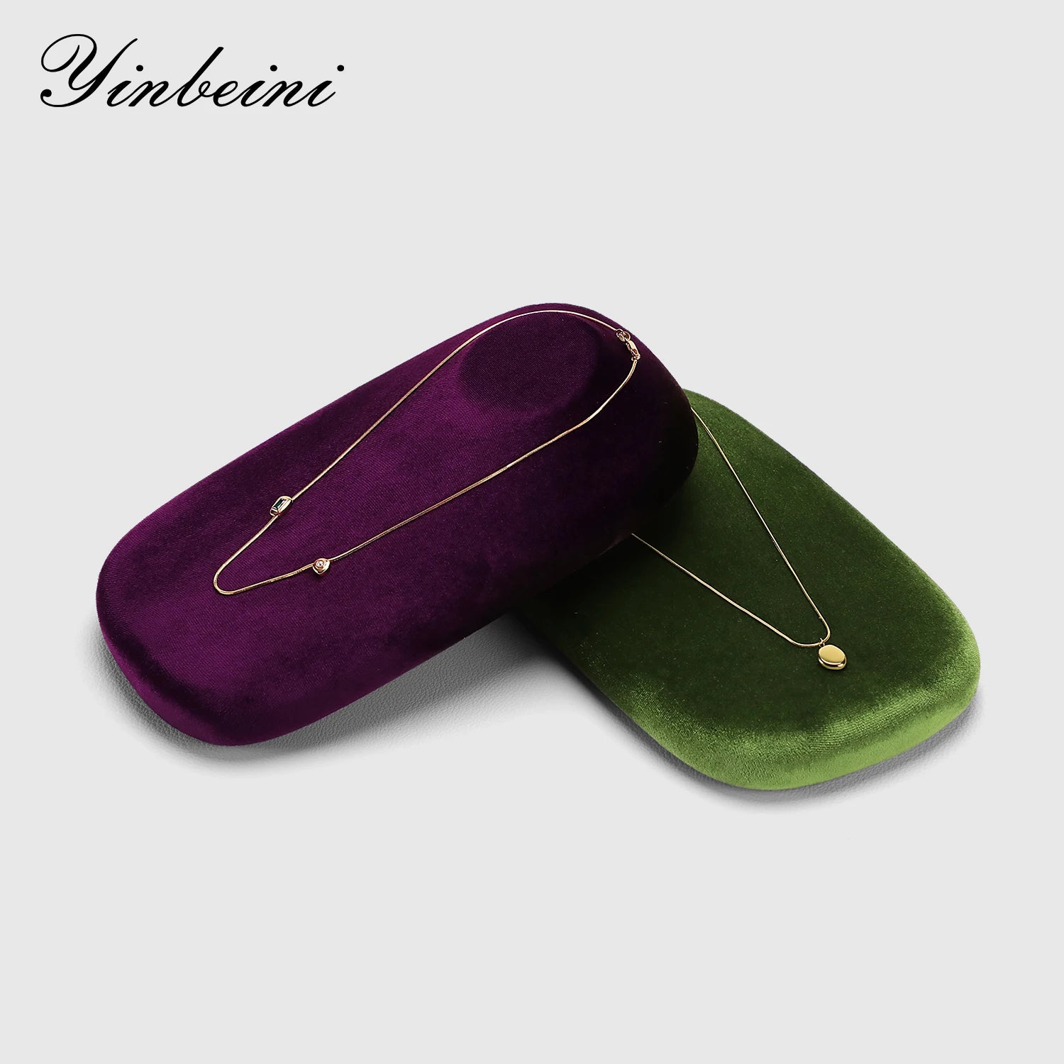 Présentoir Collier Velours Horizontal Pendentif