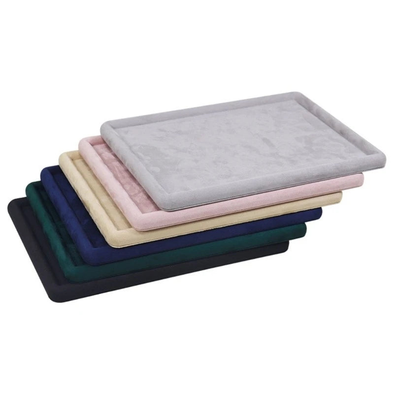 Plateau Bijoux Cuir Velours Organisateur Tiroir