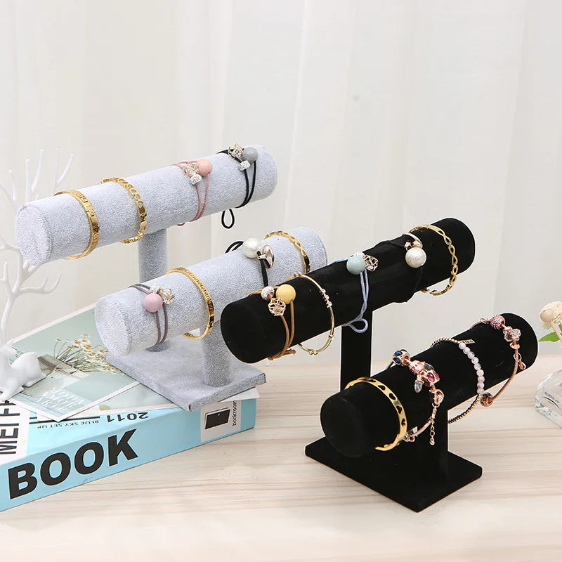 Présentoir Bracelet Velours Porte Bijoux Montre