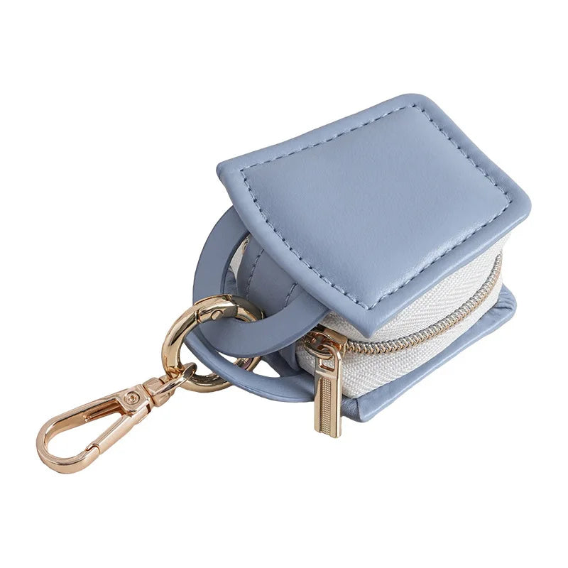 Boîte à Bijoux Simili Cuir Mini Portable Pendentif
