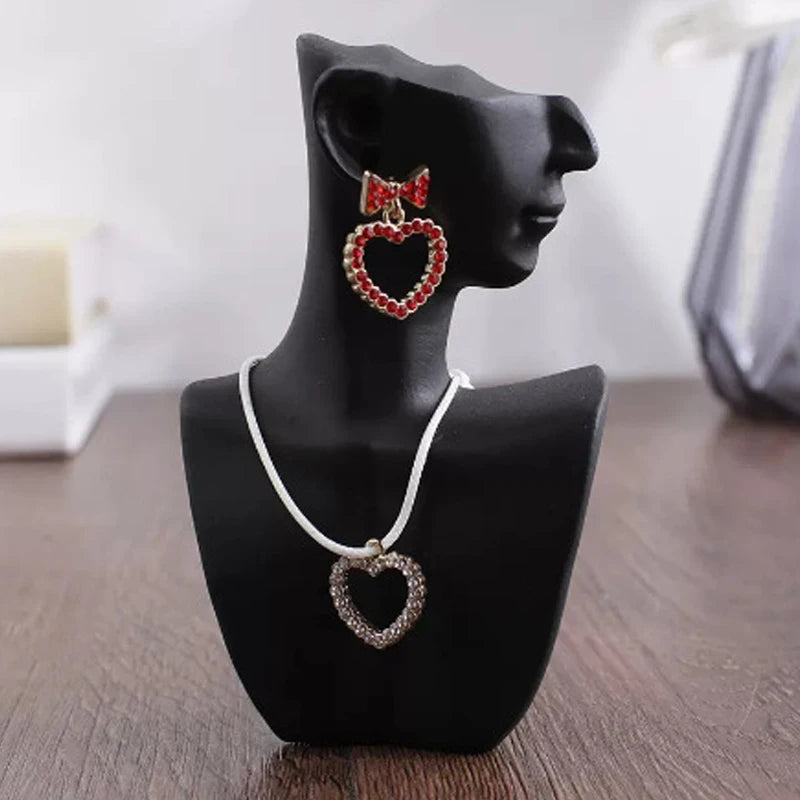 Présentoir Collier Buste Résine Profil Réaliste