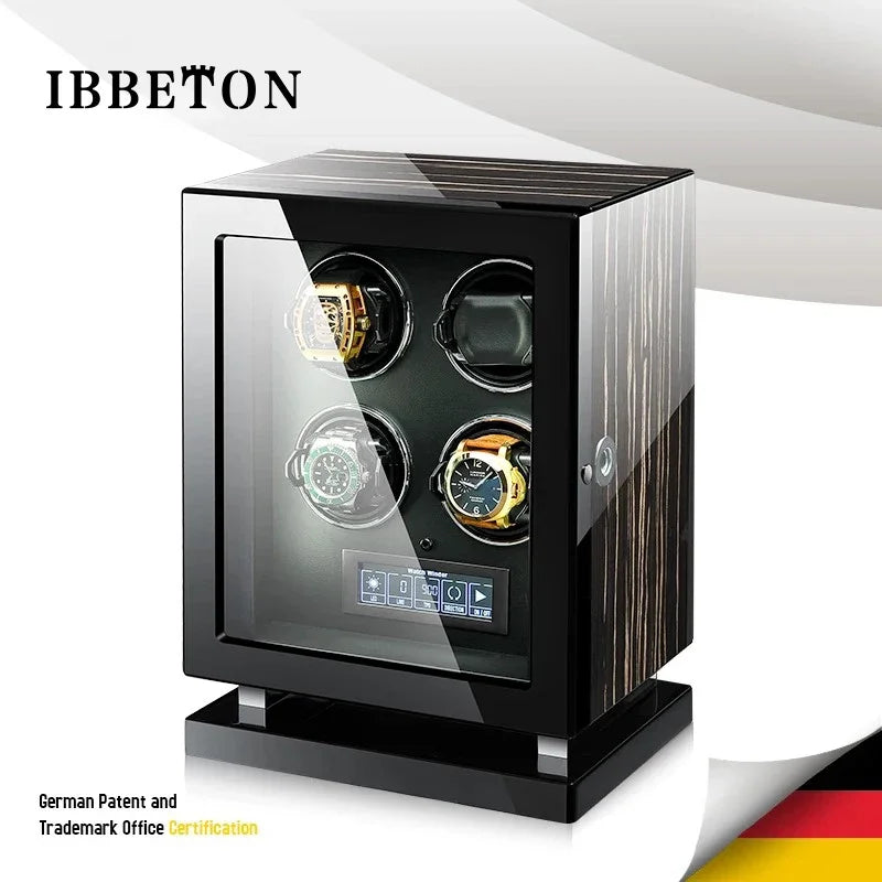 Coffre Fort Montre Bois Remontoir 12 24 Empreinte