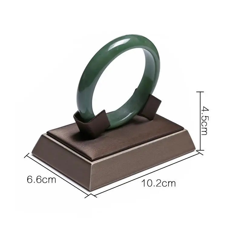 Présentoir Bague Simili Cuir Bracelet Pendentif