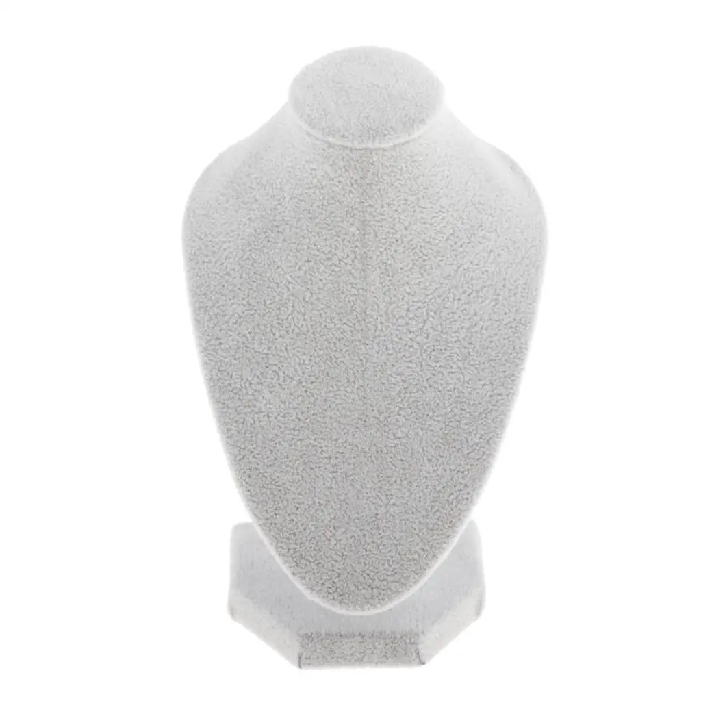 Buste Collier Velours Élégant Vitrine Bijoux