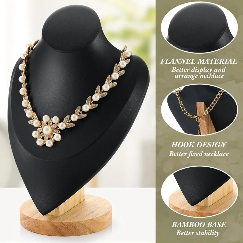 Présentoir Collier Beige