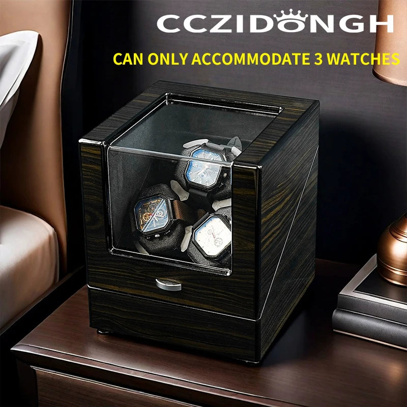 Remontoir Montre Automatique Bois Coffret