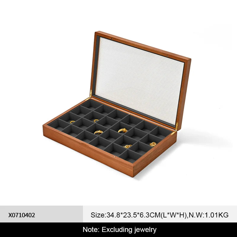 Boîte Bijoux Bois Multi Configurations