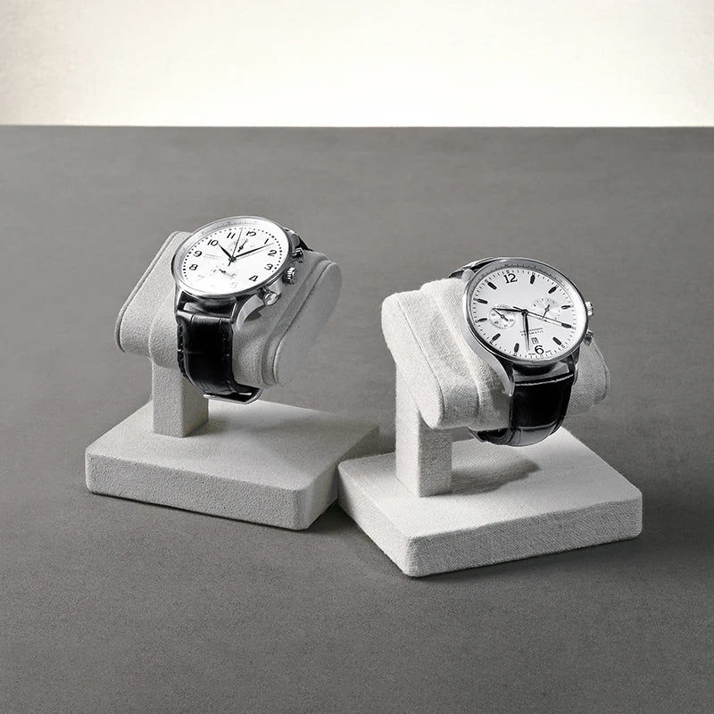 Présentoir Montre Microfibre Velours 5 Coloris