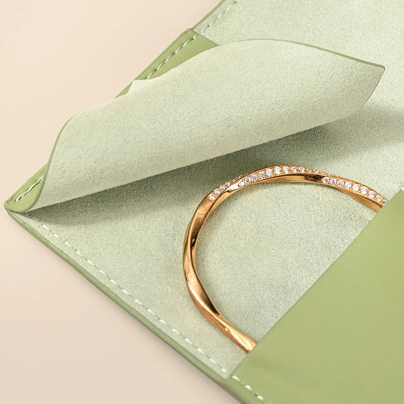 Mallette Bijoux Cuir Voyage Compact Rouleau
