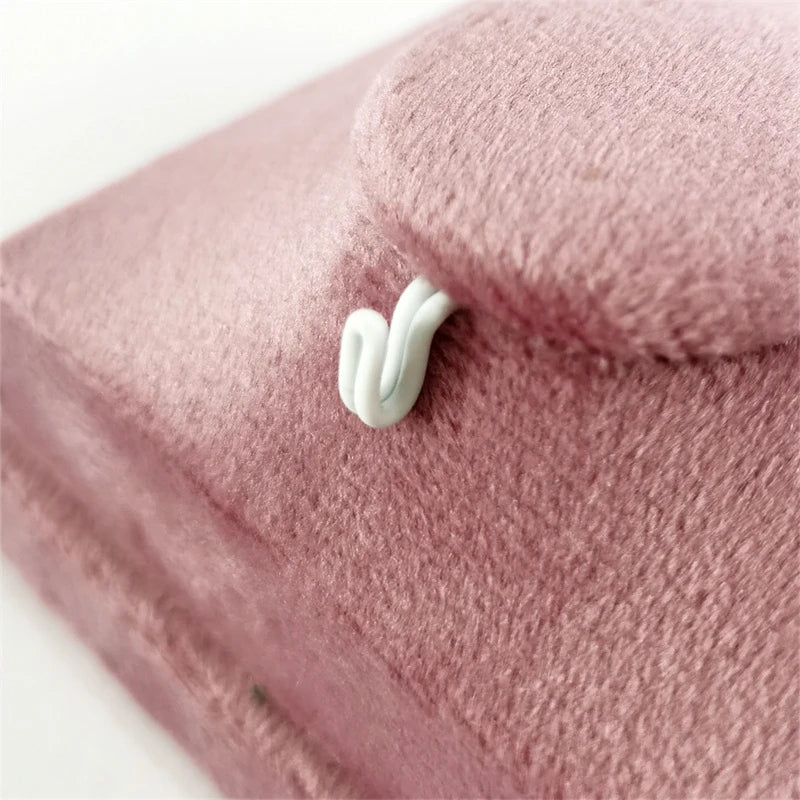 Présentoir Collier Velours Plat Luxe