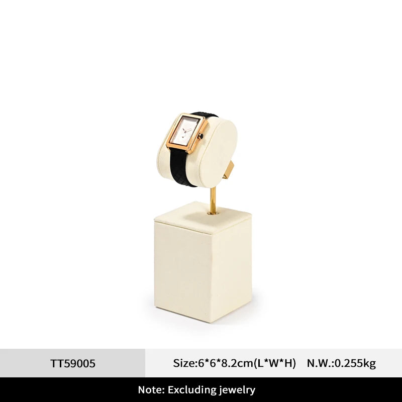 Présentoir Montre Microfibre Comptoir Vitrine