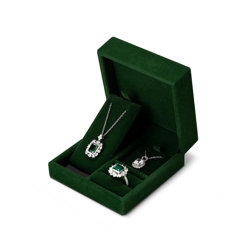 Boîte Bijoux Velours Coffret Mariage