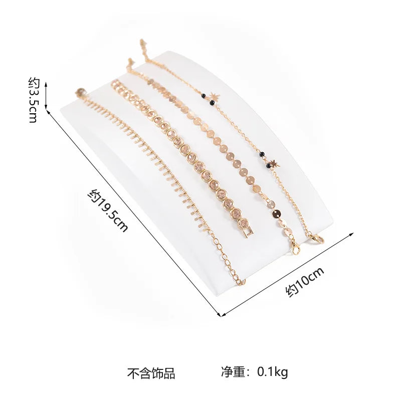 Présentoir Bijoux Cuir Vitrine Pro