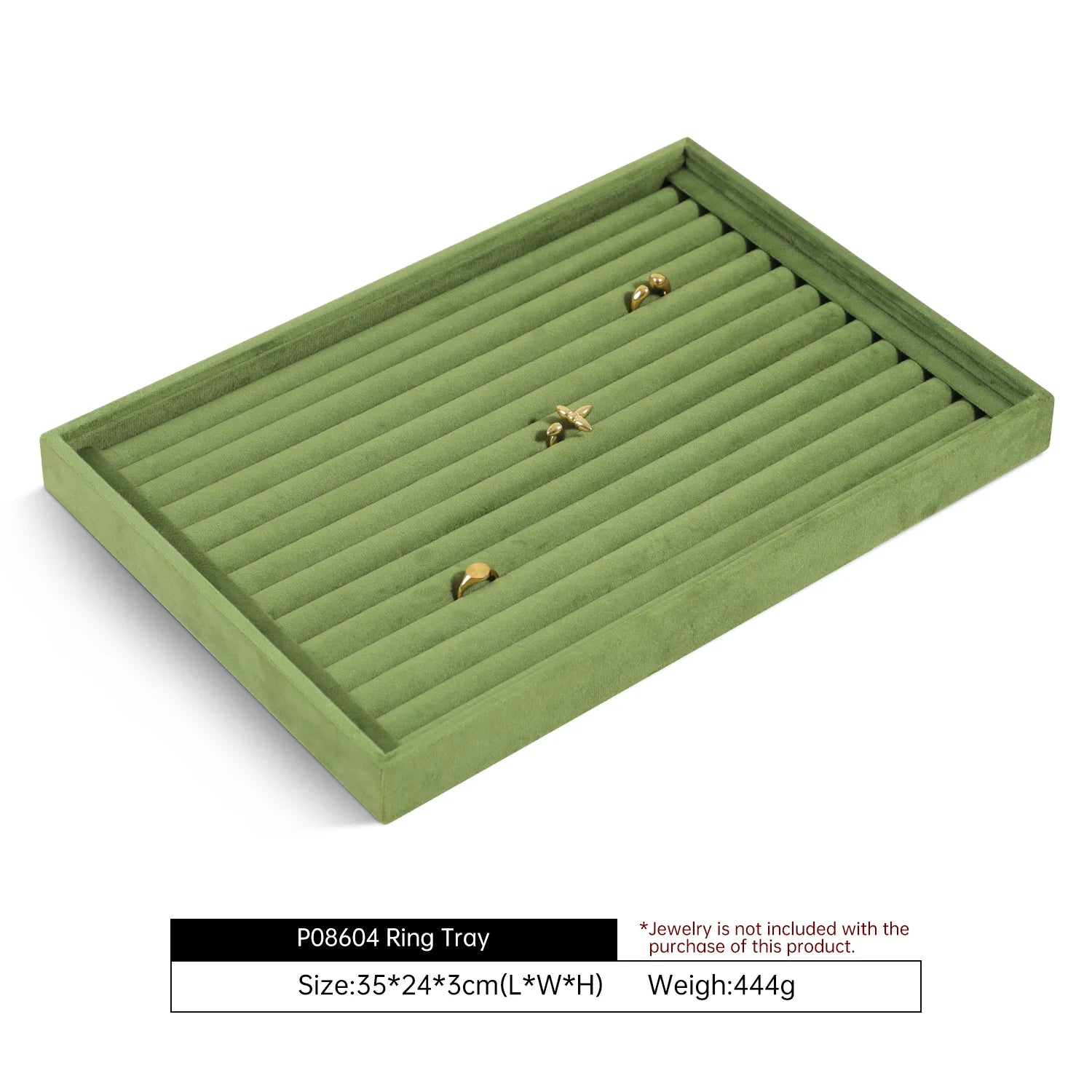Plateau Bijoux Velours Multifonction Couleurs Vives