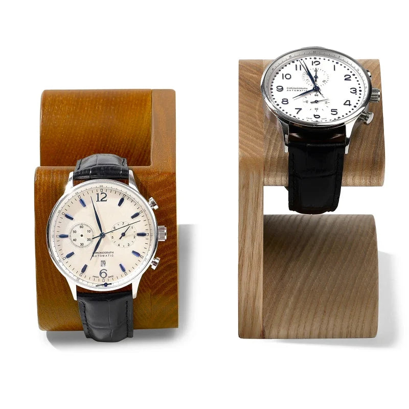 Présentoir Montre Bois Compact Minimaliste