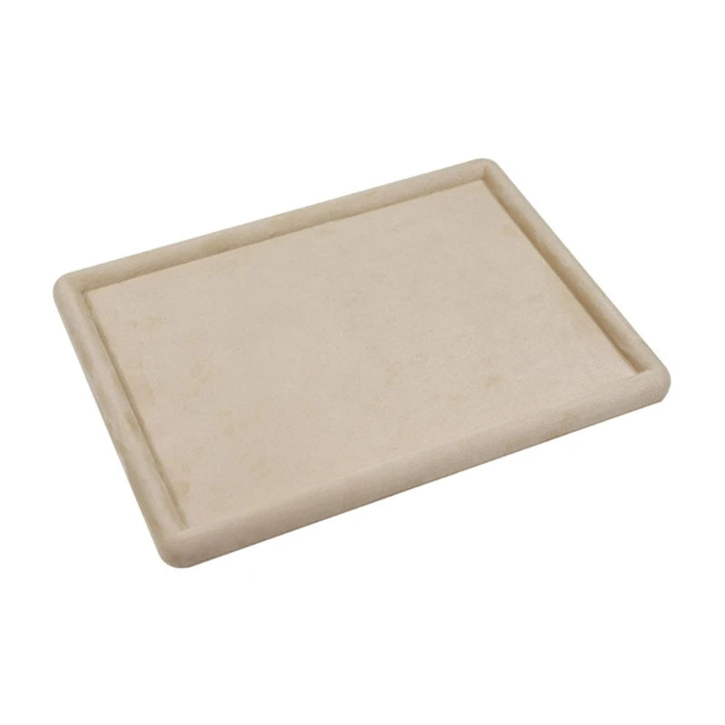 Plateau Bijoux Cuir Velours Organisateur Tiroir