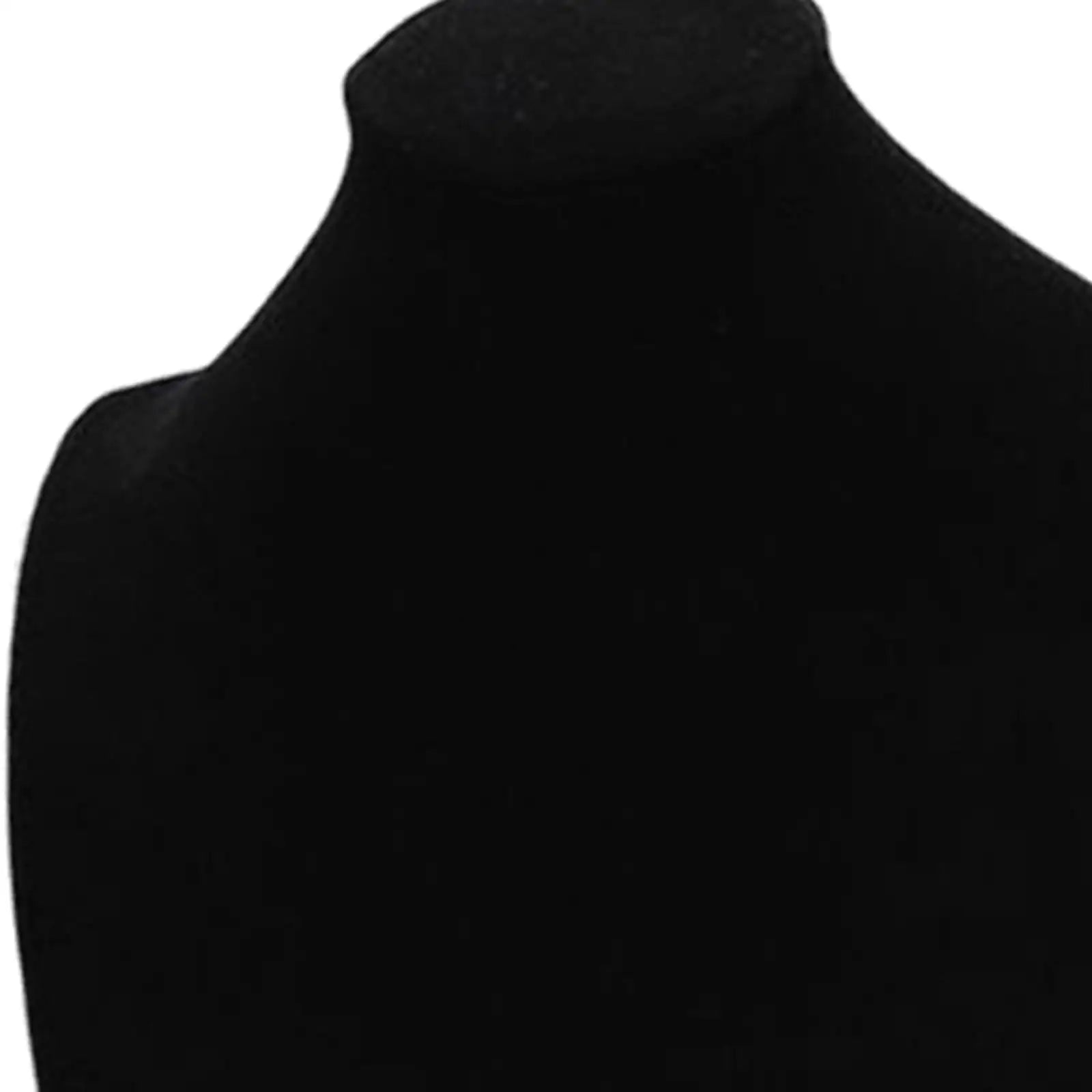 Buste Collier Velours Pendentif Chaîne Femme