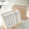 Buste Collier Bois Massif Ras du Cou