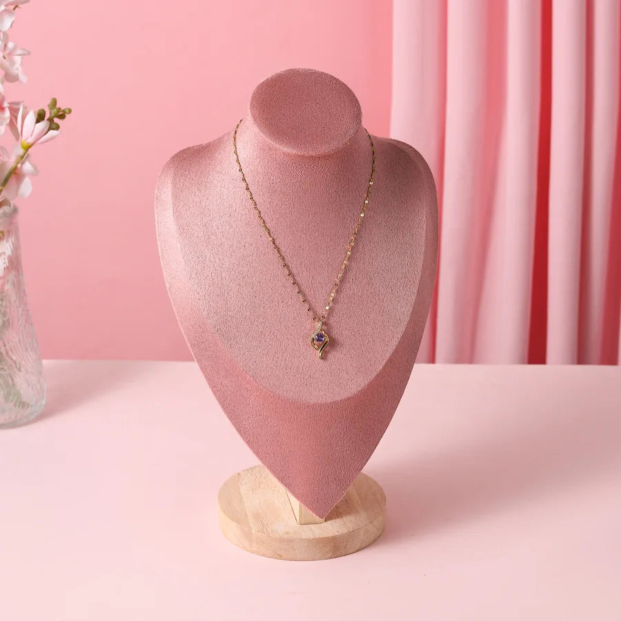 Buste Collier Velours Bambou Spectacle