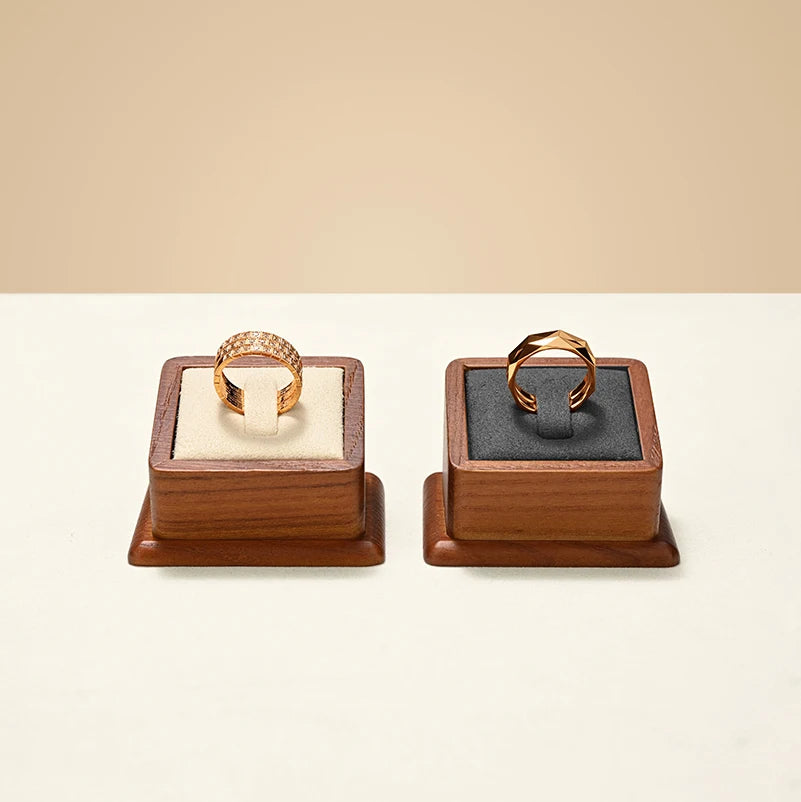 Présentoir Bague Bois Organisateur Exposition Boutique