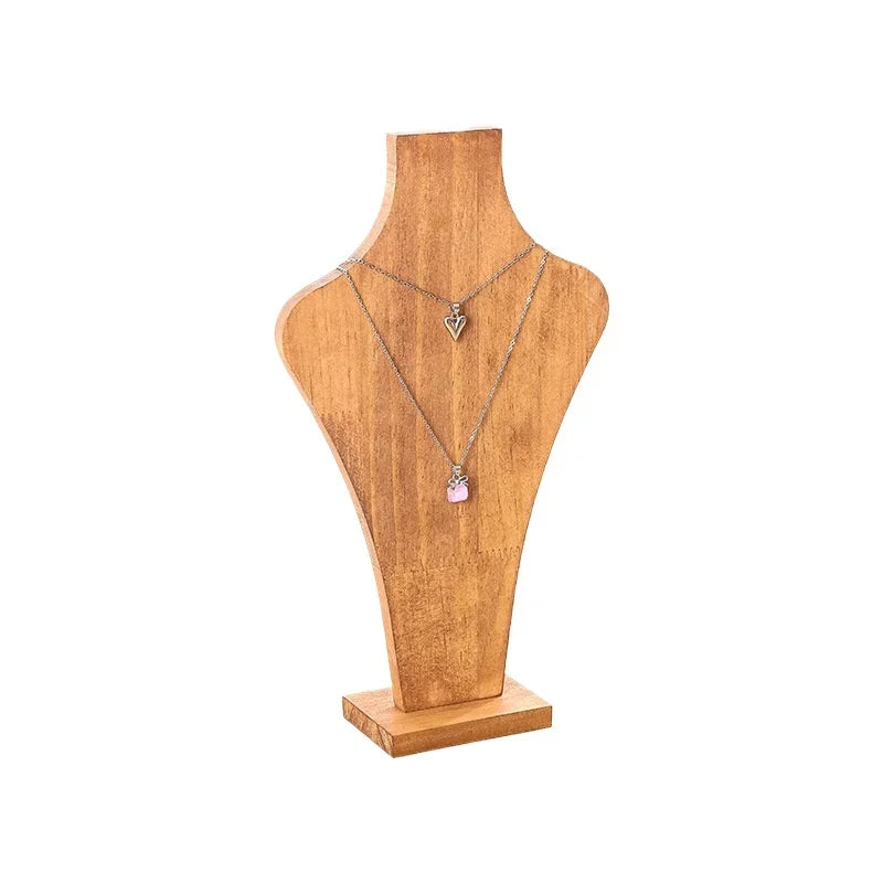Porte Collier Bois Vase Suspendu Créatif