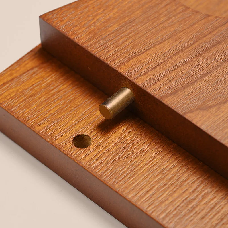 Présentoir Montre Bois 3 Couches Grande Capacité