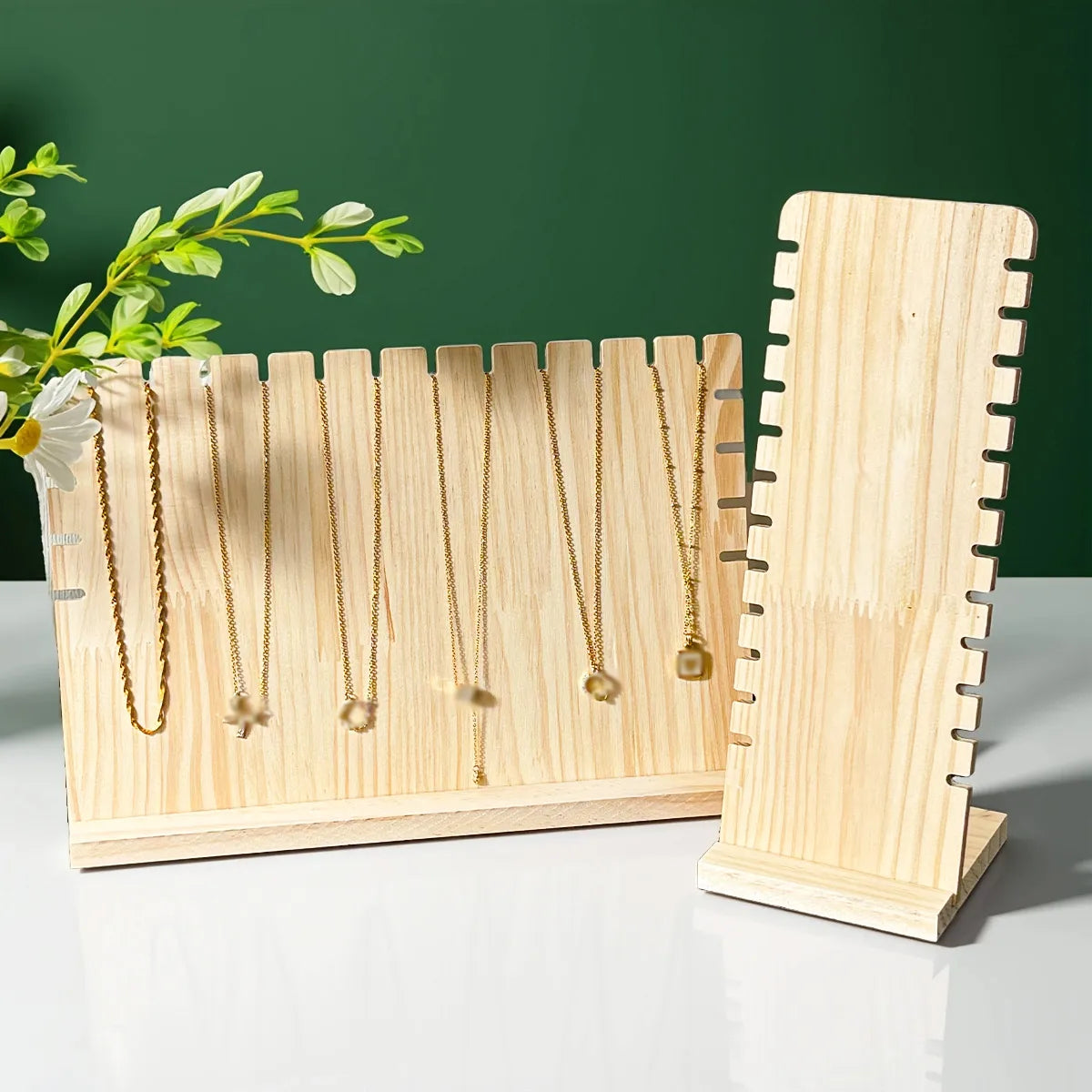 Présentoir Collier Bois
