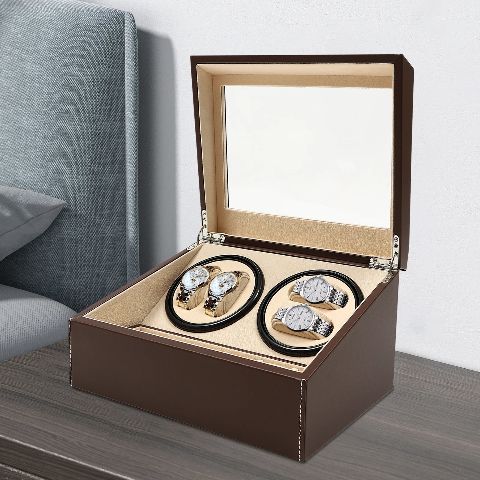 Coffre Fort Montre Remontoir 10 Silencieux