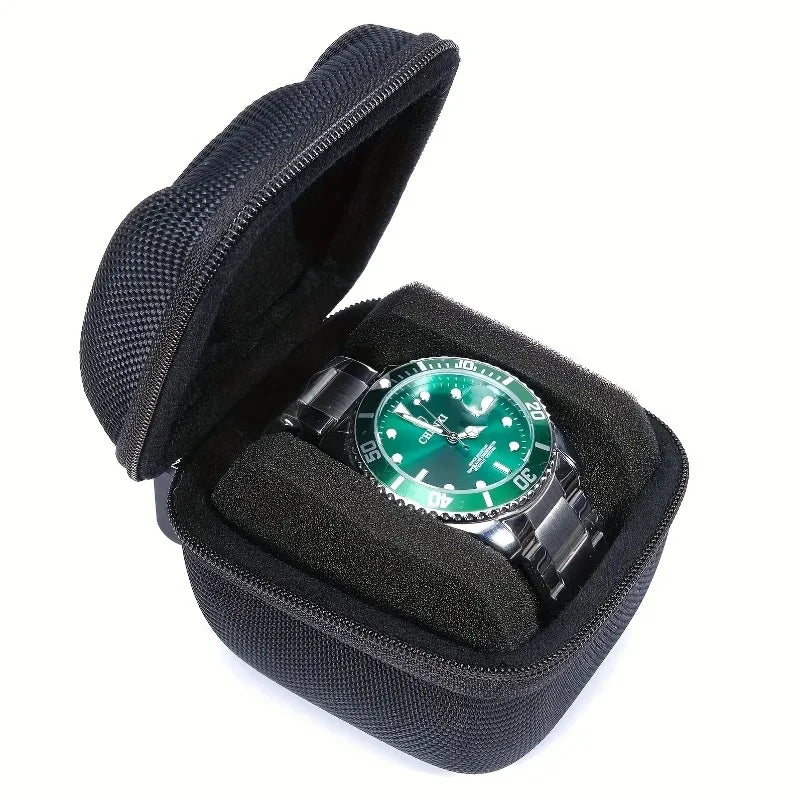 Boîte Montre Velours Rigide Protection