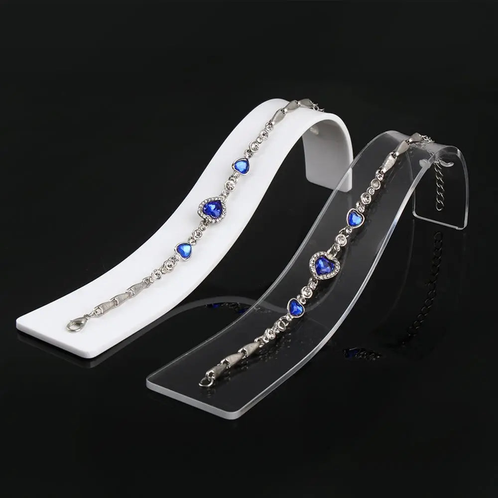 Présentoir Acrylique Incurvé Portable Montre Bracelet