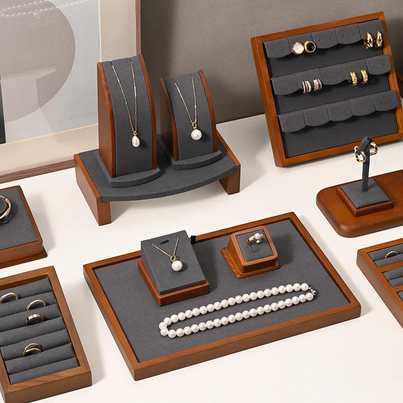 Présentoir Bijoux Bois Polyvalent Comptoir