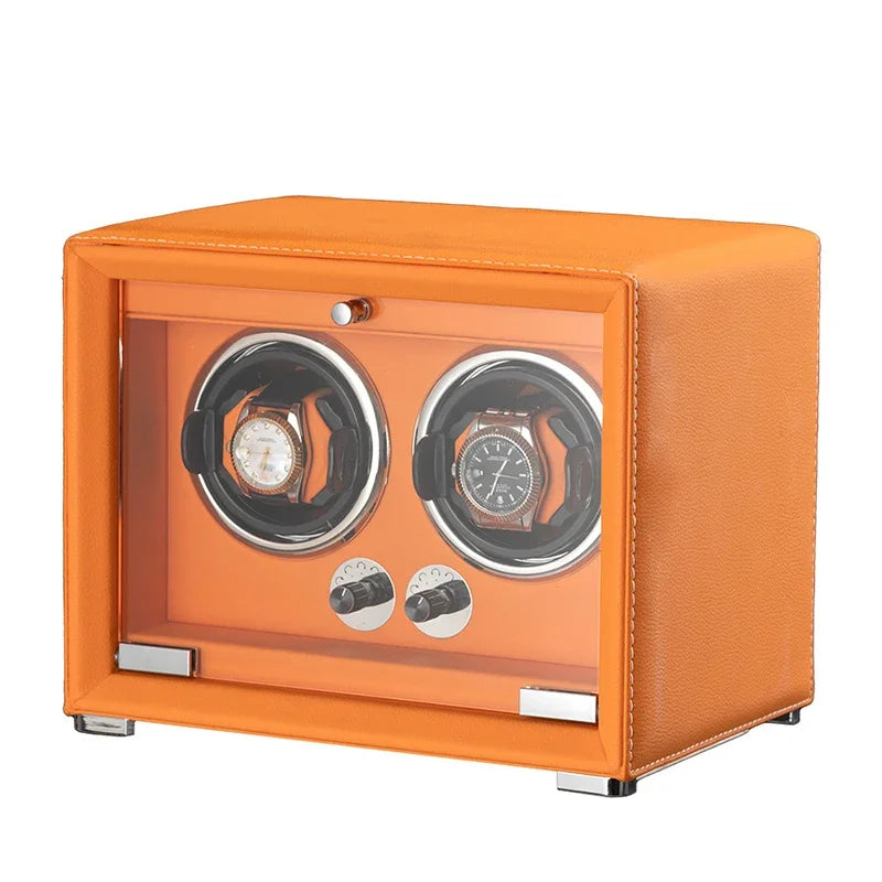 Coffre Fort Montre Cuir Remontoir Multi Emplacements