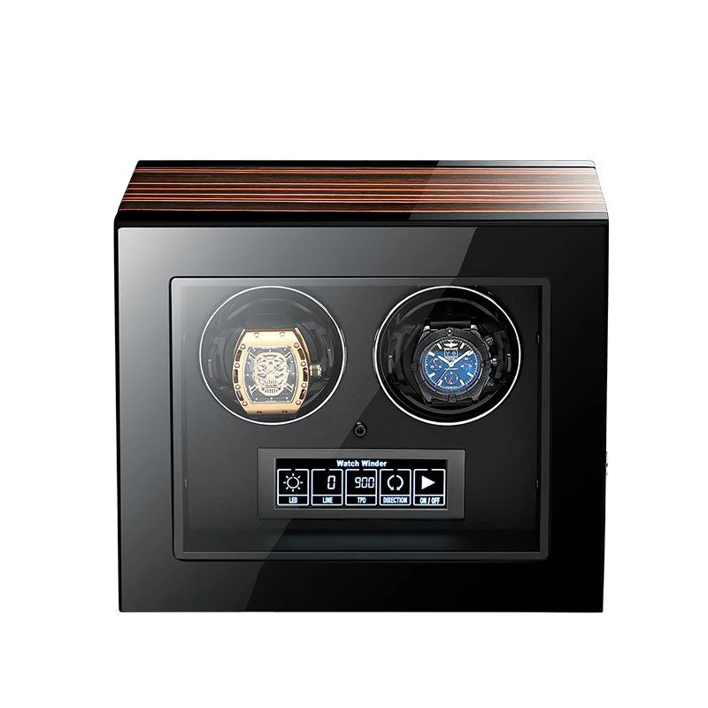 Coffre Fort Montre Cuir Luxe Silencieux Premium