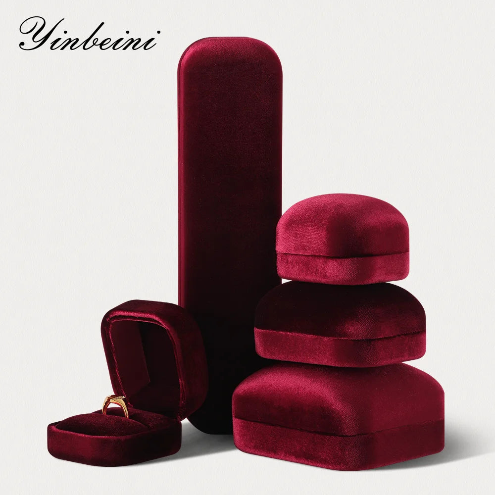 Boîte à Bijoux Velours Premium Rangement