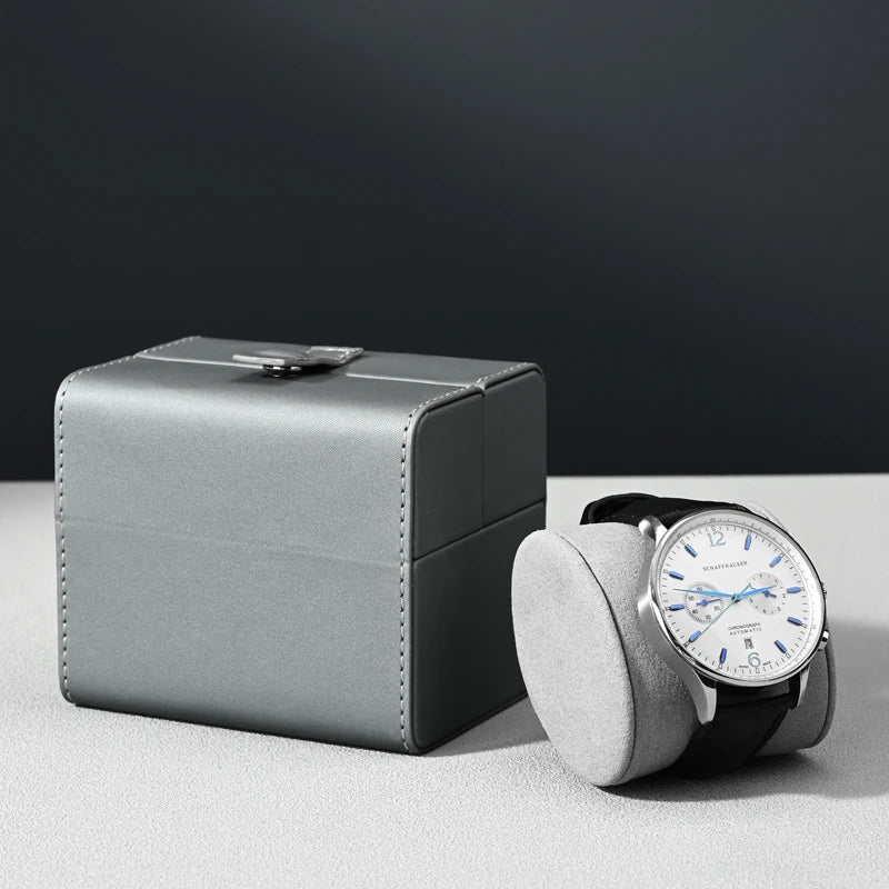 Boîte Montre Cuir PU Double Ouverture