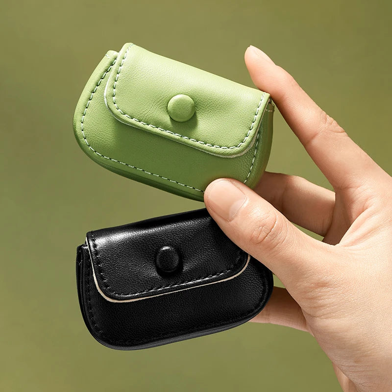 Boîte Bague Cuir Voyage Compact Portable