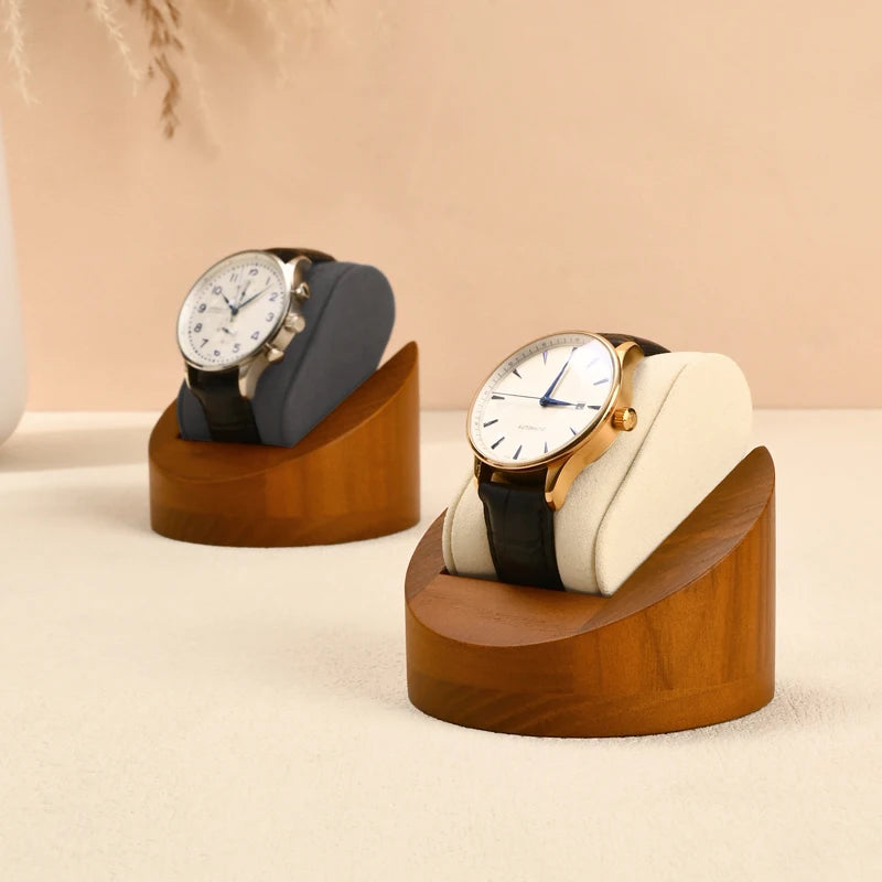 Présentoir Montre Design Microfibre