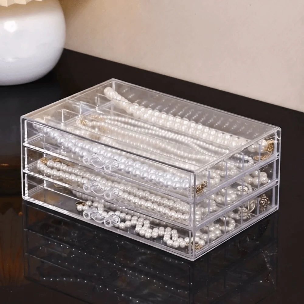 Présentoir Collier Plastique Rangement Étages