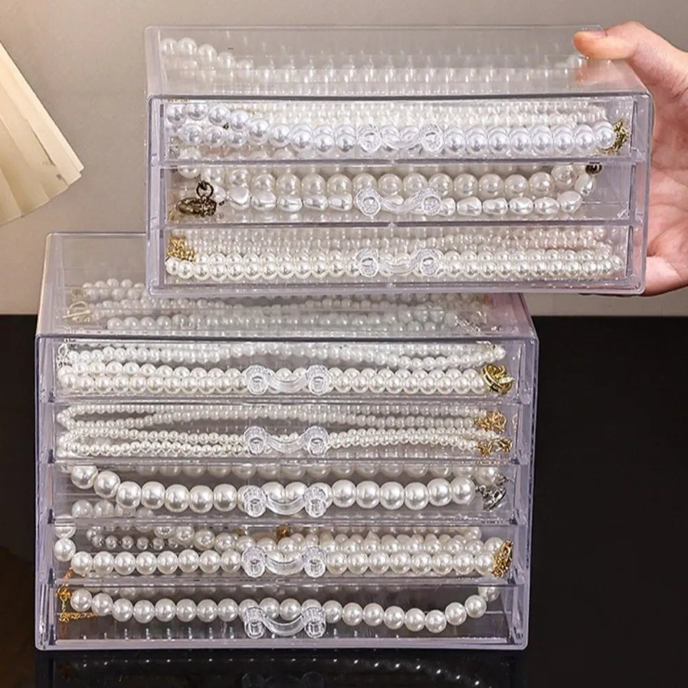 Présentoir Collier Plastique Rangement Étages