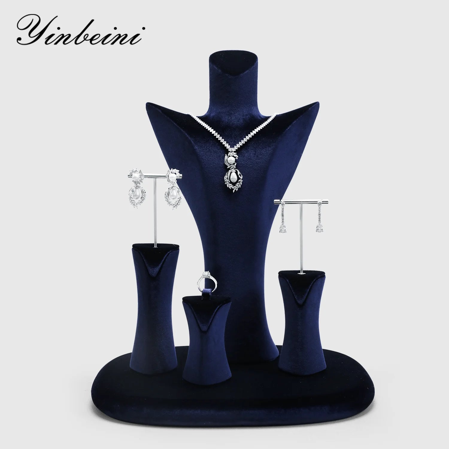 Buste Collier Velours Portrait Premium Comptoir