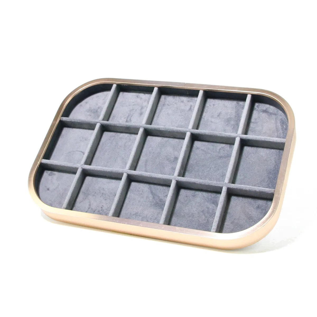 Présentoir Bijoux Métal Gris Compteur