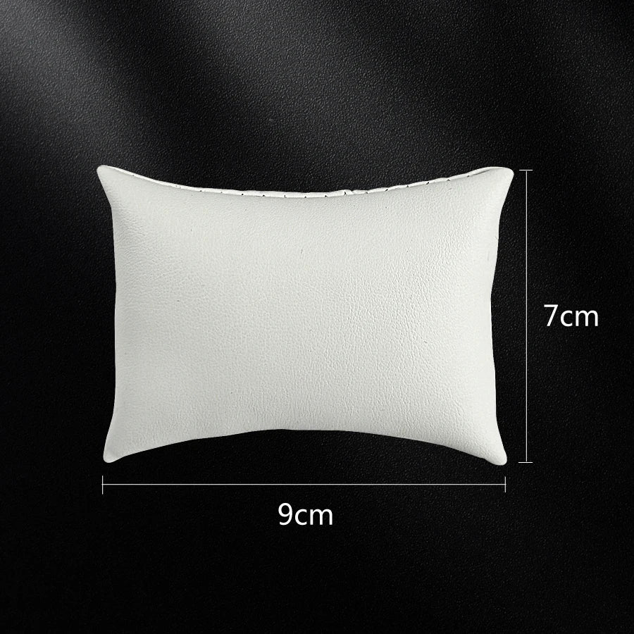 Coussin Cuir Montre Bracelet Collier Présentoir