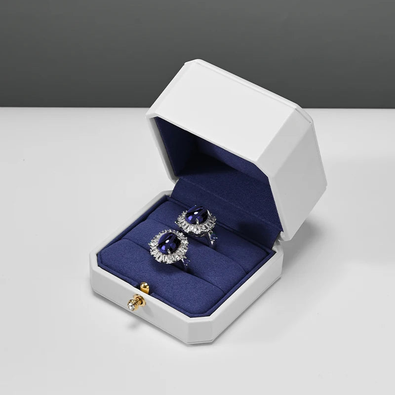 Boîte Bijoux Cuir Coffret Cadeau Mariage