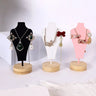 Presentoir Bijoux Metal Bois Multi-rangement