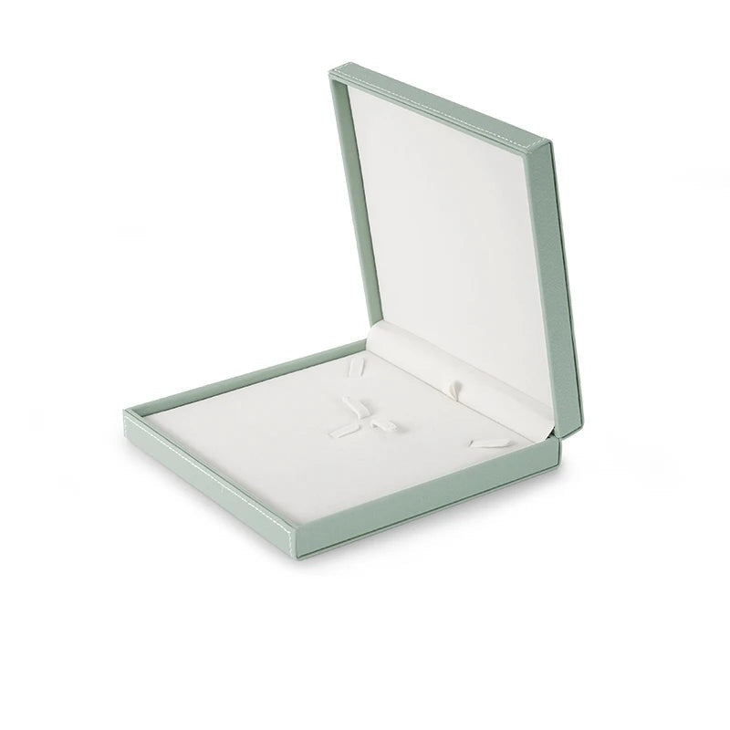 Boîte Bijoux Velours Vert Coffret Mariage