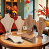 Buste Collier Bois Vase Mannequin Vitrine