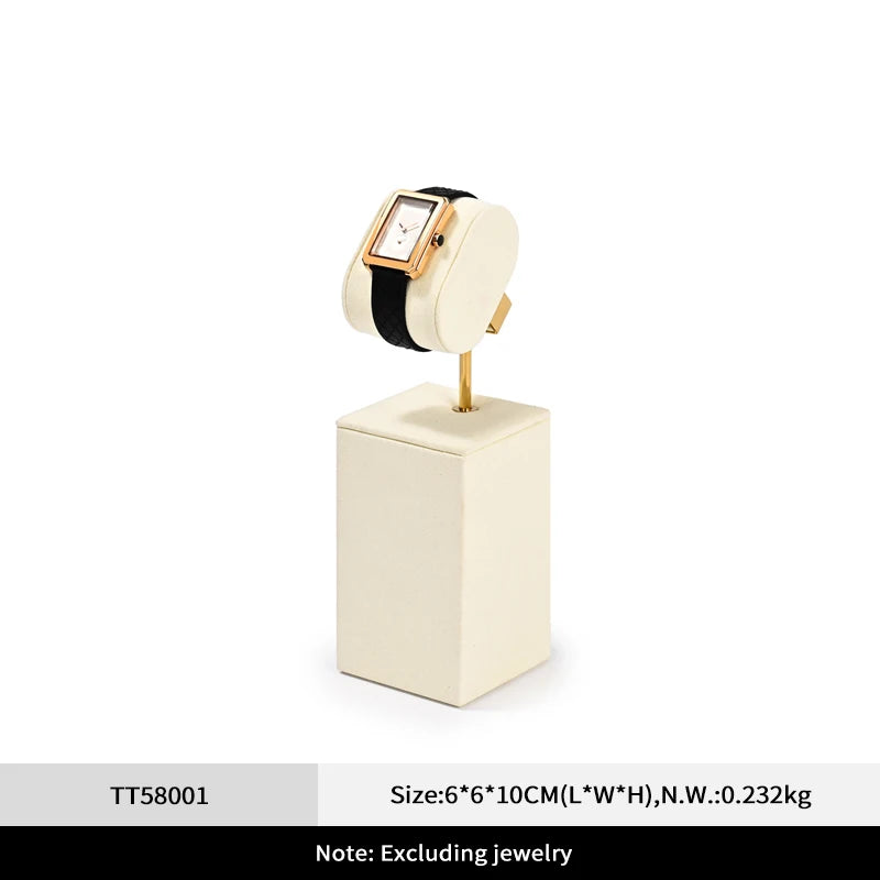 Présentoir Montre Microfibre Comptoir Vitrine