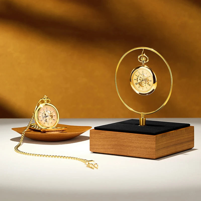 Présentoir Montre Bois Massif Style Chinois